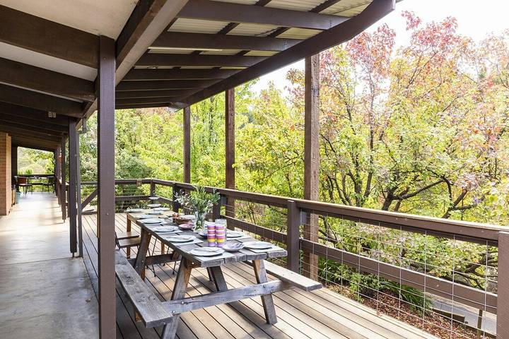 Holiday home for 18 people, with balcony, with pets in Bright