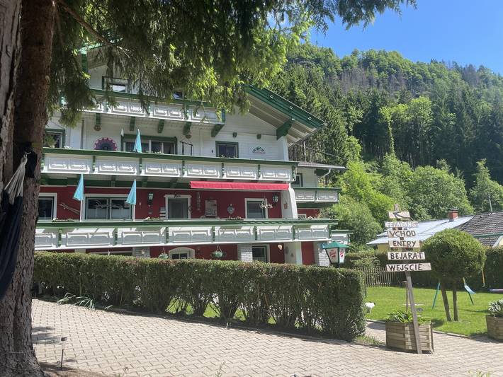Ferienwohnung für 2 Personen, mit Ausblick und Garten, mit Haustier in Stall