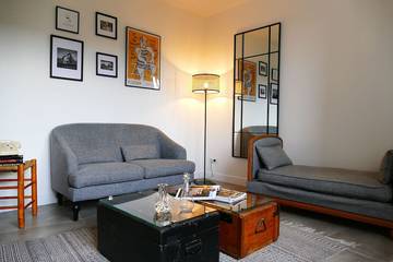 Gîte pour 5 personnes, avec terrasse et jardin à Arras-sur-Rhône