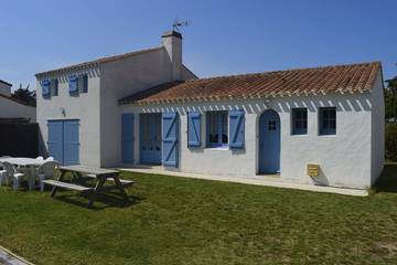 Gîte pour 8 personnes, avec jardin dans Le passage du Gois