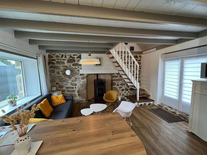 Location de vacances pour 4 personnes, avec Terrasse et Jardin dans Plage du Royau