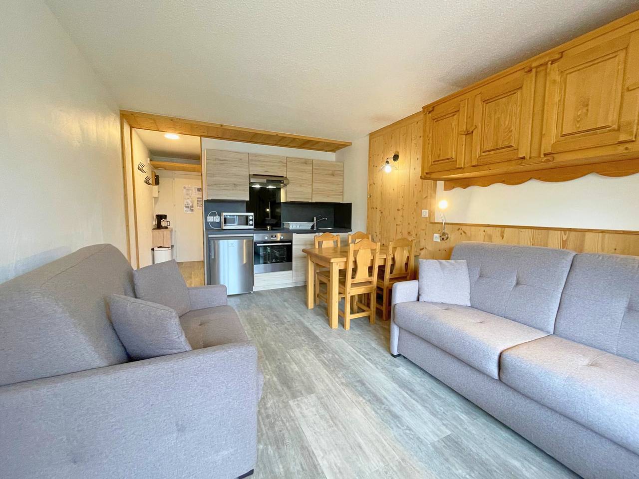 Estudio entero, Acogedor estudio 3 pers, al pie de las pistas en La Croisette in Les Menuires, Saint-Martin-de-Belleville