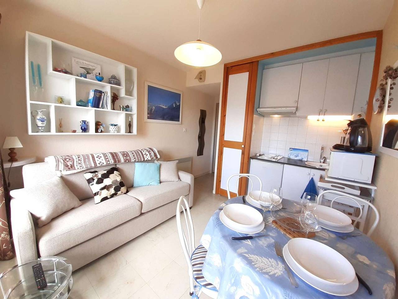 Studio entier, Studio cosy 4 couchages à Saint-Lary-Soulan avec kitchenette équipée in Saint-Lary-Soulan, Parc national des Pyrénées