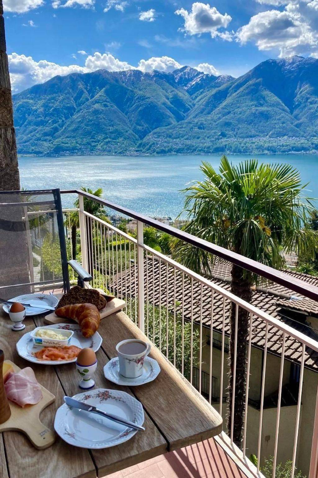 Ganze Wohnung, Panoramawohnung Orselina Locarno in Orselina, Tessiner Alpen