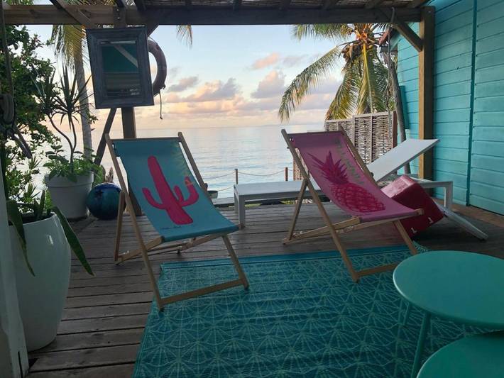 Location de vacances pour 6 personnes, avec jardin et vue dans Anse Mabouyas - 4