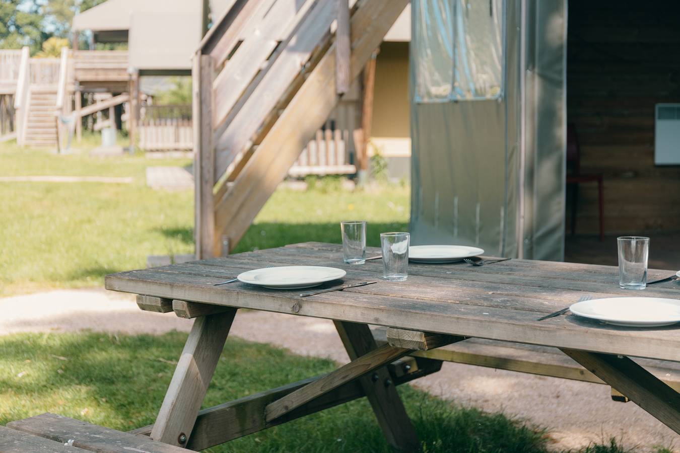 Vakantiepark Sallandshoeve — Safarihütte Xs für 4 Personen mit Privatsanitär in Sallandse Heuvelrug
