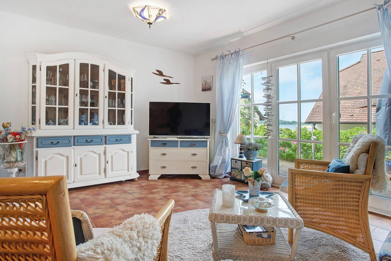 Ganze Wohnung, Ferienwohnung 'Fewo Yachthafenblick Nr 5' mit Meerblick, privater Terrasse und Wlan in Seedorf (Sellin), Sellin
