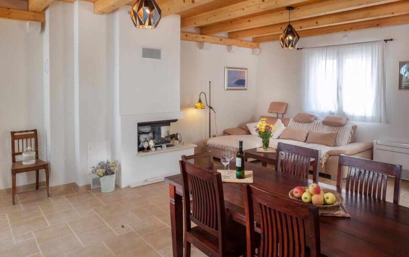 Villa per 4 persone con vista oceano in Macarsca, Makarska Riviera