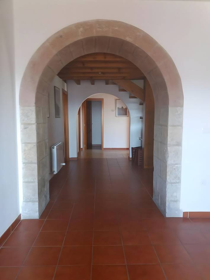 Landhaus 'Casa Rural De Benjamín Palencia' mit Bergblick und privatem Garten in Villafranca de la Sierra, Ávila und Umgebung