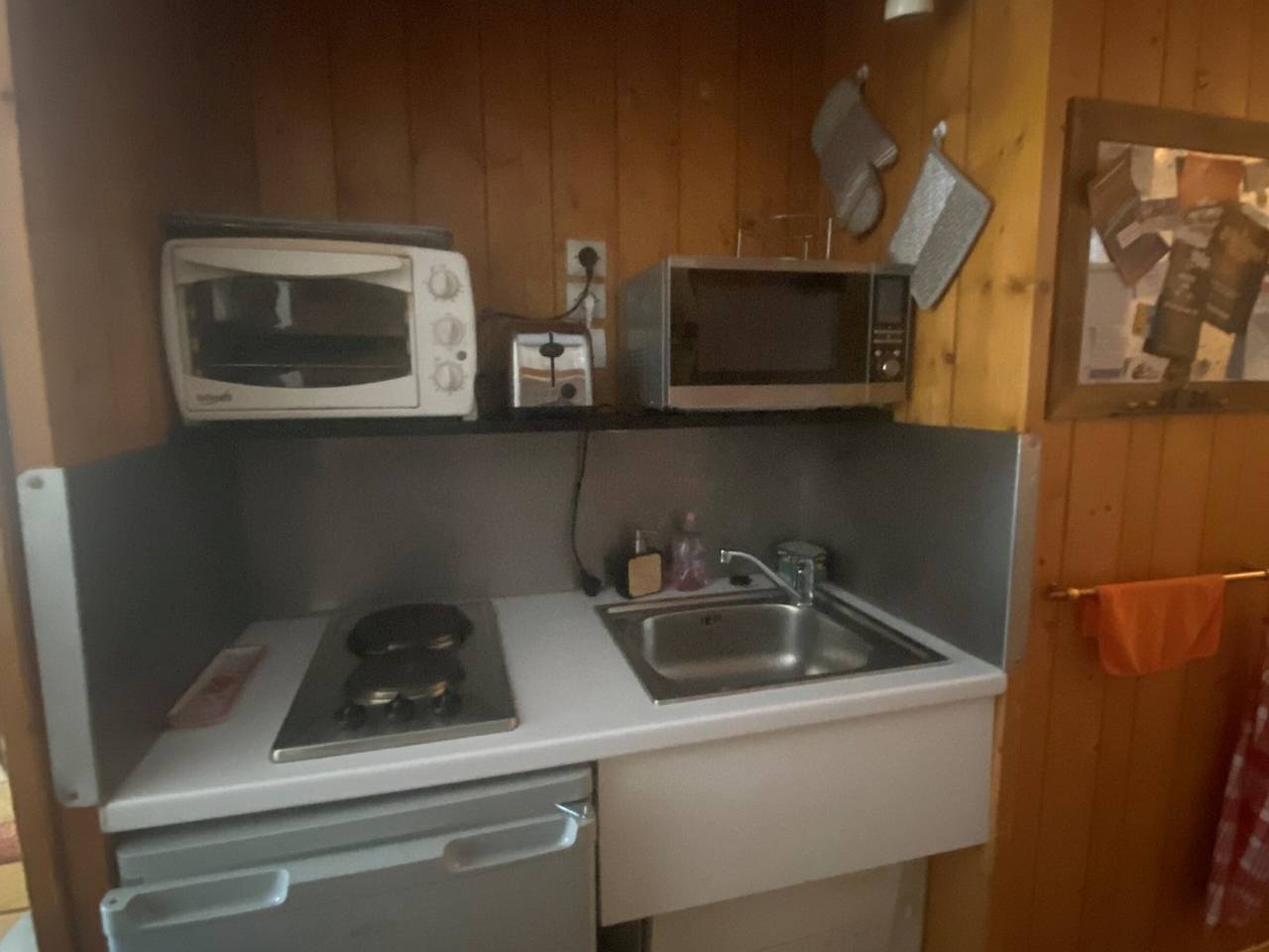 Studio entier, Studio ski aux pieds avec balcon aux Arcs 1800 in Arc 1800, Bourg-Saint-Maurice