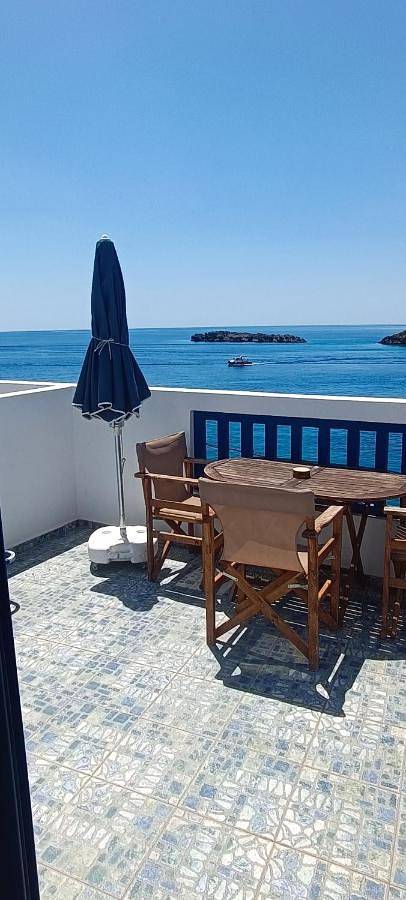 Hôtel pour 2 personnes, avec Balcon et Vue dans Loutró - 4