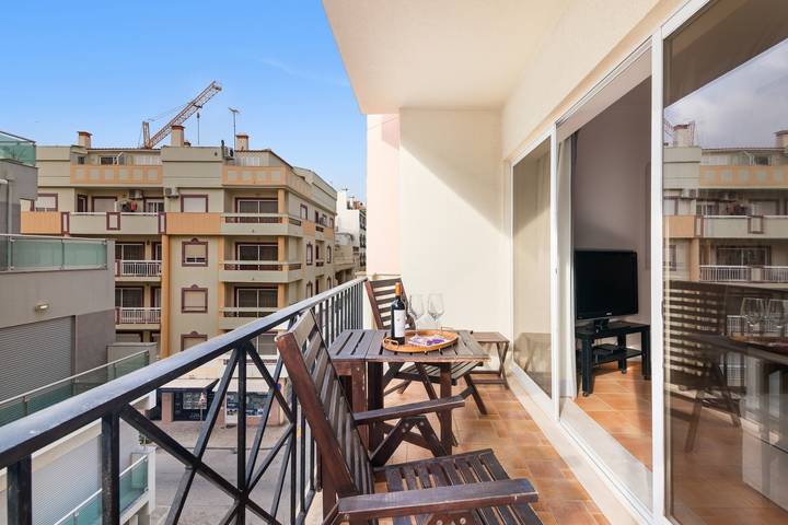 Casa de férias para 6 pessoas, com Varanda em Monte Gordo