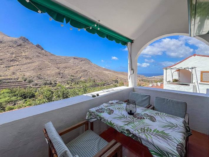 Casa rural para 6 personas, con balcón en Valle de Agaete