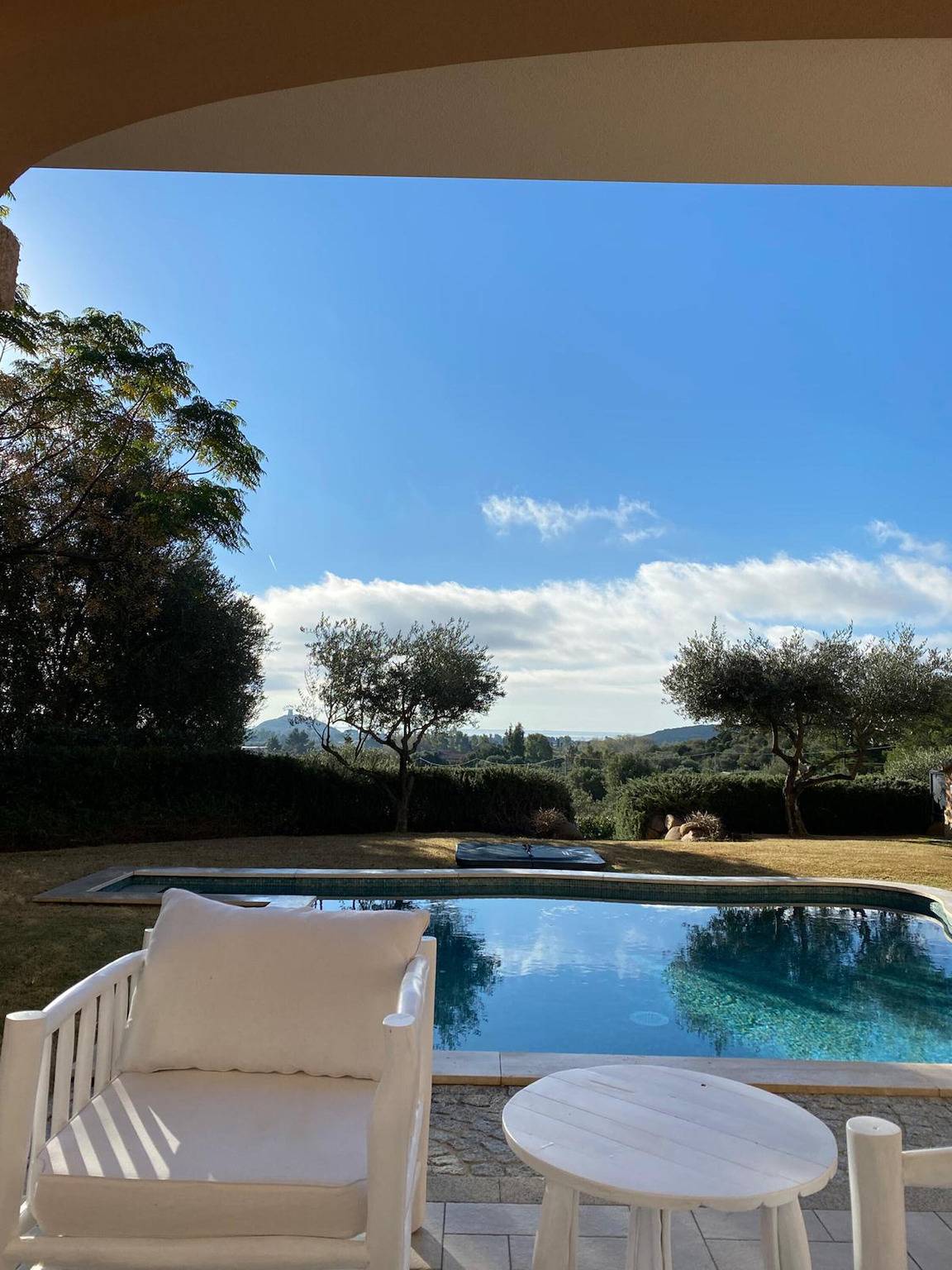 Villa 'Bellavista Chia' mit Meerblick, Wlan und Klimaanlage in Chia, Domus De Maria