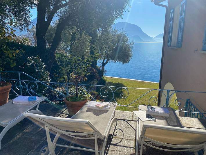 Ferienhaus für 4 Personen, mit Balkon und Terrasse sowie Garten und Seeblick in Comune di San Siro - 3