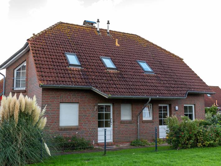 Ferienhaus für 5 Personen, mit Terrasse und Garten, mit Haustier in Neßmersiel