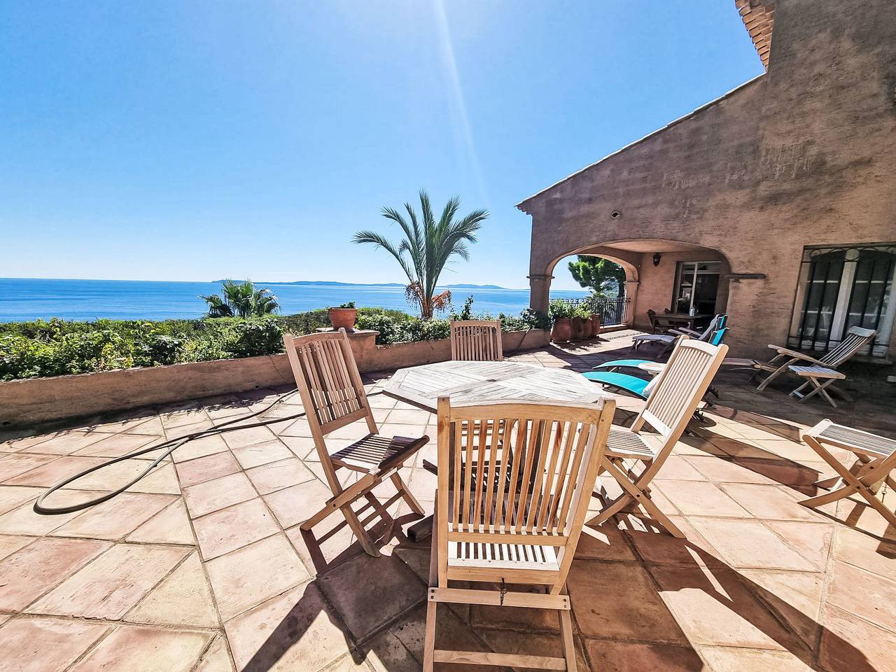 Villa Sea View in Rayol-Canadel-sur-Mer, Côte méditerranéenne (France)