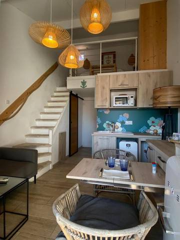 Chambre d’hôte pour 2 personnes, avec vue et terrasse à Saintes-Maries-de-la-Mer