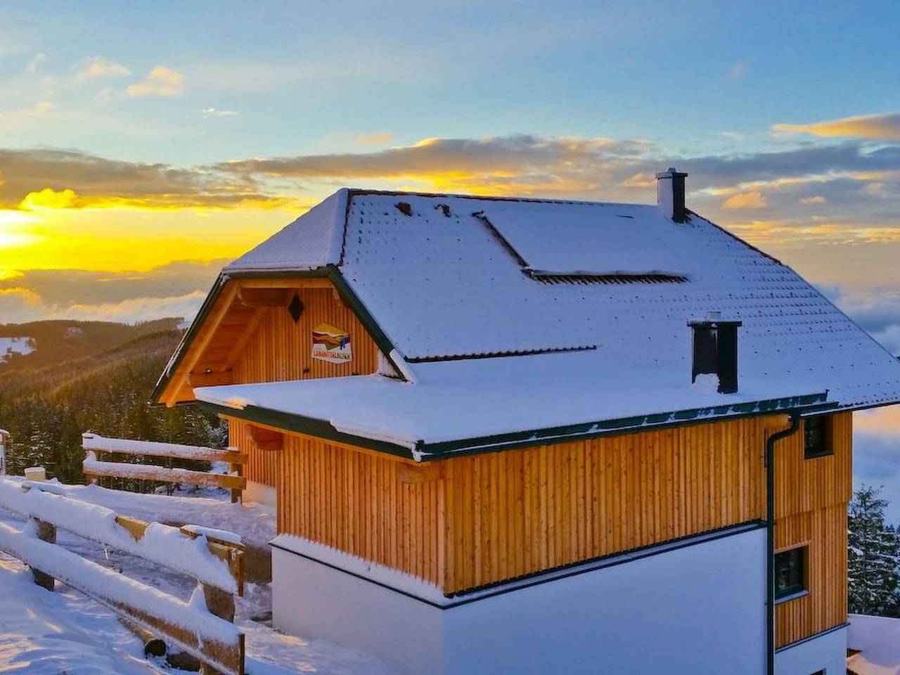 Das Almhaus in Bad St. Leonhard im Lavanttal in Bad Sankt Leonhard im Lavanttal, Alpes de Lavanttal