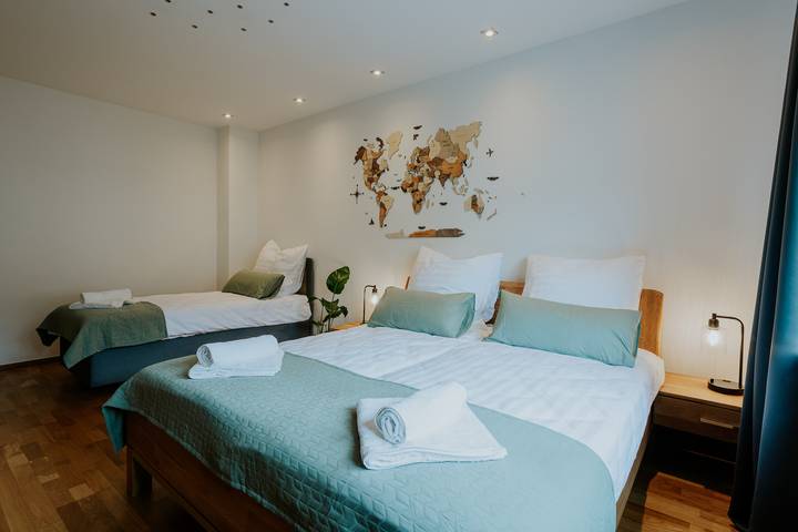 Appartement de vacances entier, Appartement de vacances pour 7 personnes avec balcon in Holsterhausen, Essen