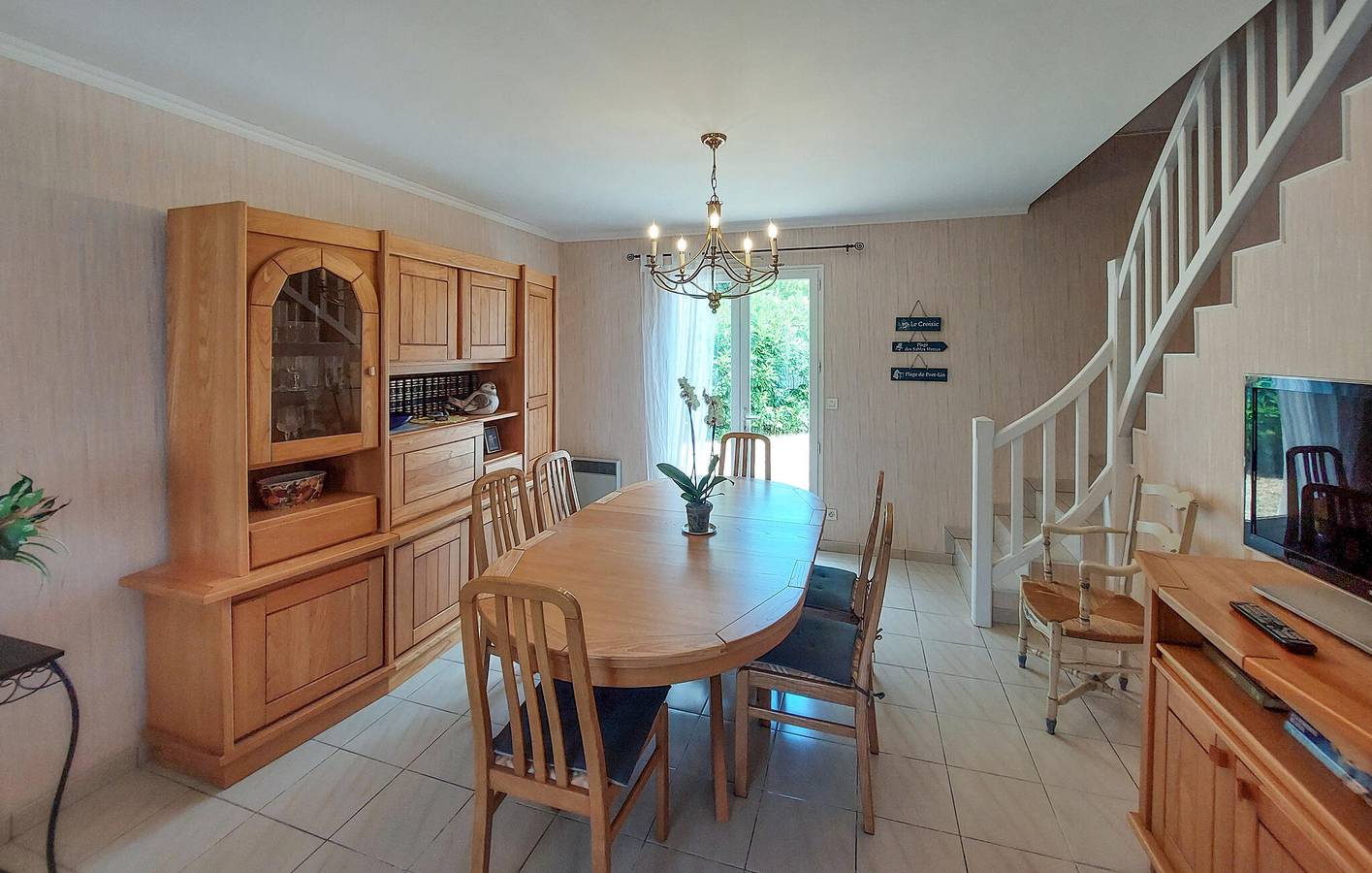 Apartamento junto a la playa con lavadora, TV y aparcamiento in Le Croisic, Côte de Jade