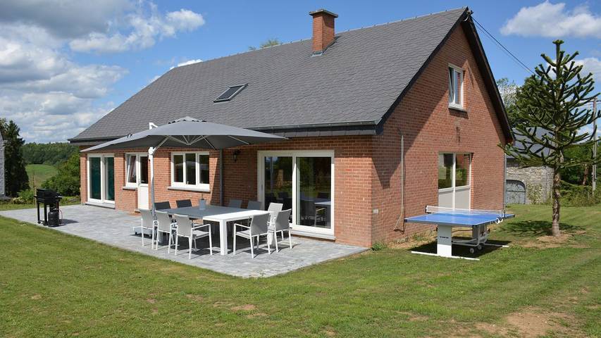 Villa voor 9 personen, met tuin en terras in de Belgische Ardennen