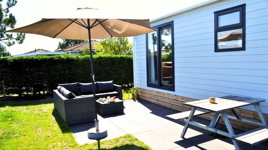 Chalet voor 6 personen, met tuin en sauna op Ameland