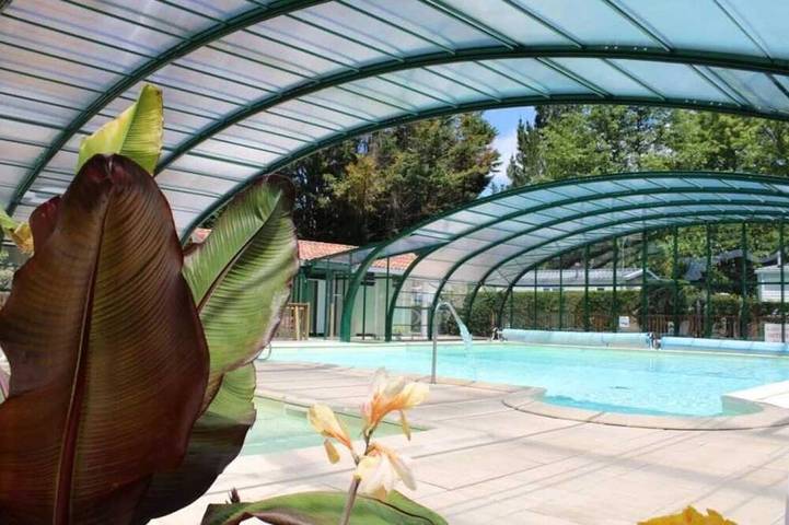 Zecamping 4 étoiles familial espace aquatique tente Tv 25m2 in Azur (desambiguación), Côte d’Argent