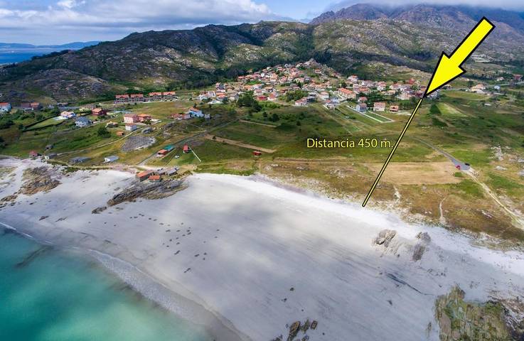 Location de vacances pour 3 personnes, avec jardin ainsi que vue et terrasse à Carnota - 2