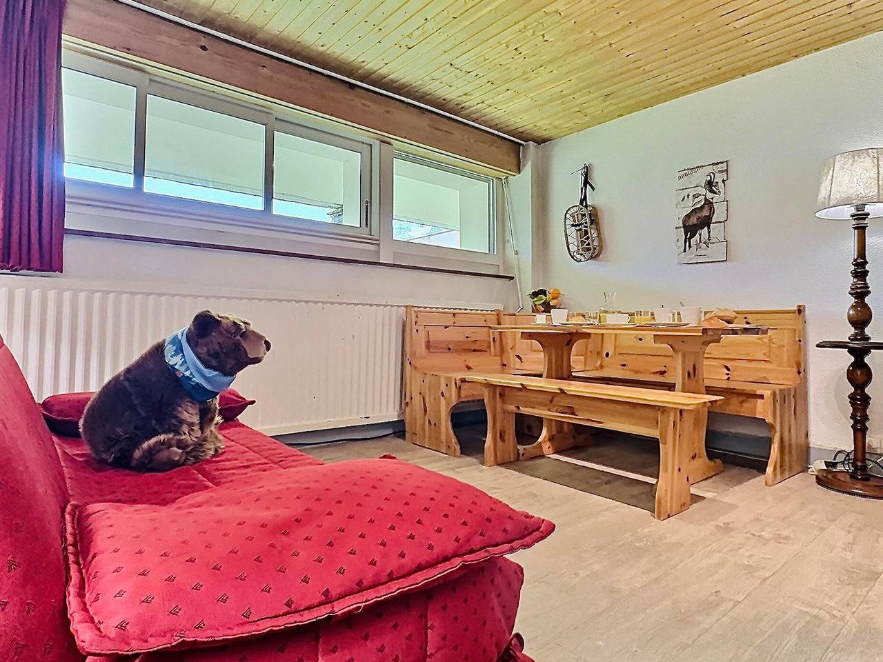 Gehele studio, Cozy 4-Person Apt in Tignes Le Lac - Ski-In/Ski-Out, Close to Amenities in Tignes, Vanoise Nationaal Park