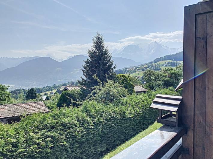 Studio entier, Studio agréable au centre de Combloux avec parking in Combloux, Pays du Mont-Blanc