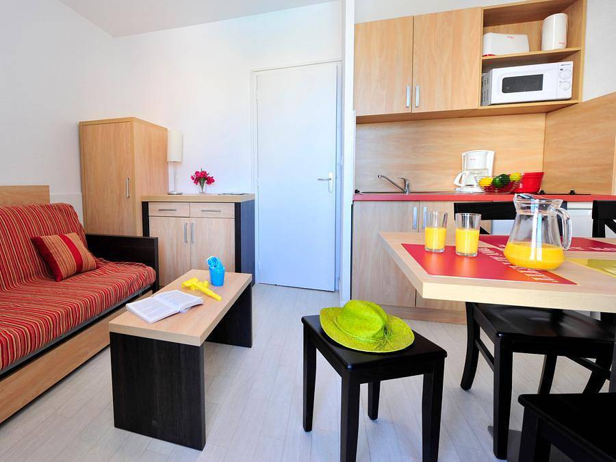Résidence Goélia Le Grand Bleu - Studio 4 personnes - G/101_Studio 4 Personnes in Le Barcarès, Côte d'Améthyste