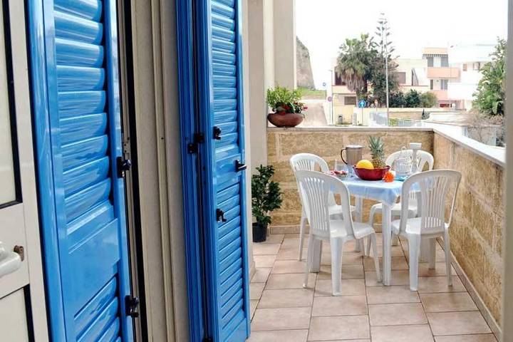 Appartamento per 4 persone, con Balcone a Torre Mozza (Salento)