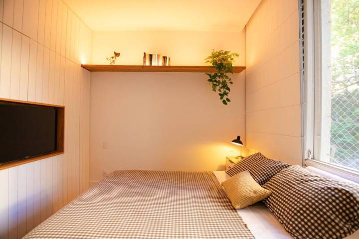Apartamento para 4 personas, con jardín en Copacabana