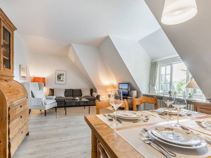 Ganze Ferienwohnung, Weefster - Helle und gemütliche Wohnung im Og/Dg für bis zu 4 Personen. in Keitum, Sylt (Gemeinde)