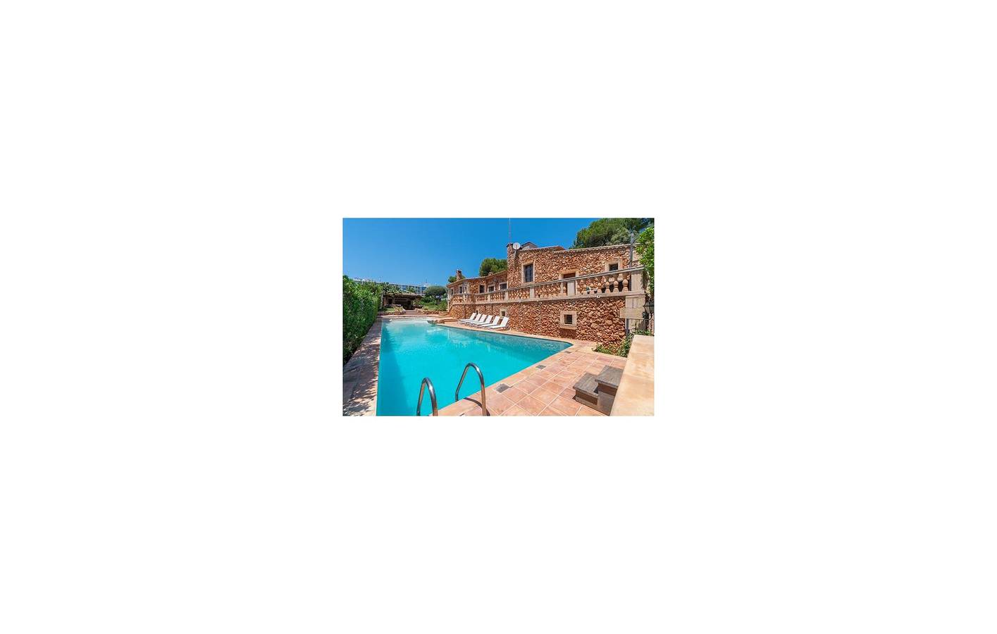 Rückzugsort am Meer mit Terrasse, Pool und Grill - 2 km zum Strand von Cala Auberdans in Costa dels Pins, Son Servera