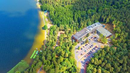 Ferienanlage für 2 Personen, mit Terrasse und Pool sowie Sauna und Kinderpool in Polen