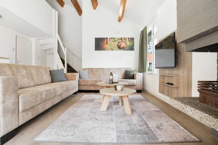 Bungalow für 8 Personen mit Terrasse in Nationalpark De Maasduinen