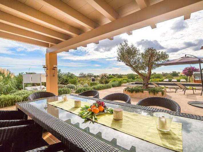 Bungalow für 8 Personen, mit Pool und Garten sowie Terrasse auf den Balearen - 4