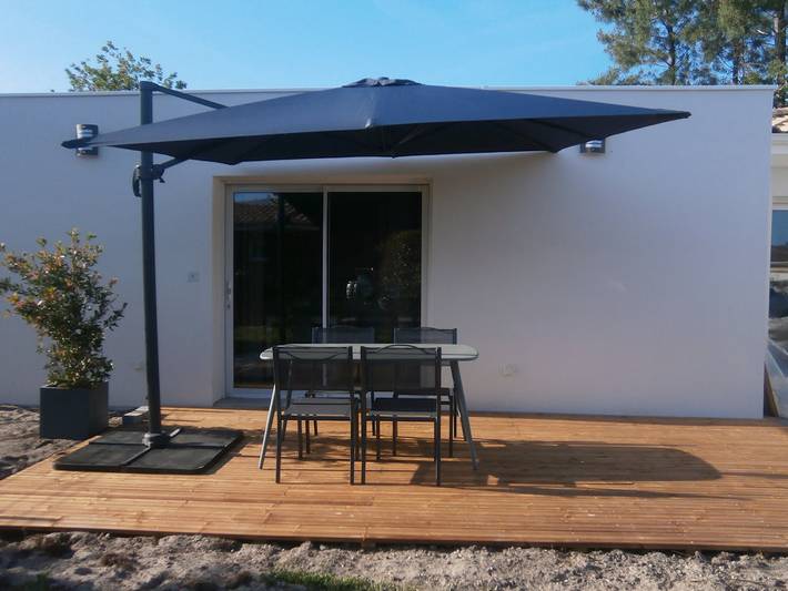 Appartement de vacances pour 4 personnes, avec terrasse et jardin en Nouvelle-Aquitaine