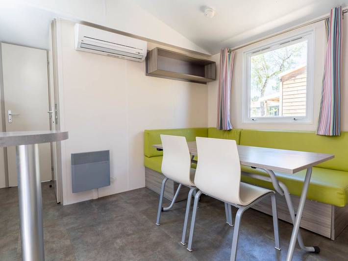 Mobil home 26m² con terraza en Soustons, camping naturaleza in Soustons, Côte d’Argent