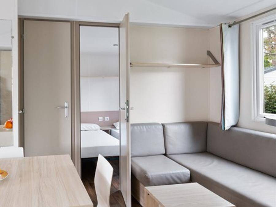 Camping Rivages des Landes - Mobilhome 6 personnes - Mobil-home | Classic | 3 Ch. | 6 Pers. | Terrasse Simple | 1 Sdb in Aureilhan, Côte d’Argent