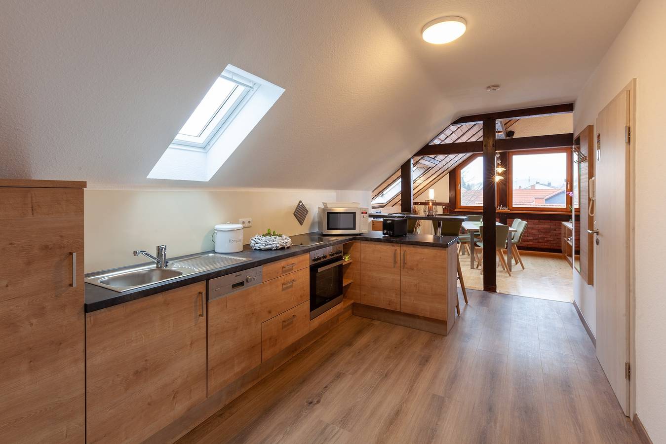 Ganze Wohnung, Ferienwohnung 'Spessart' mit Gartenterrasse, Gemeinschaftsgarten und Wi-Fi in Wächtersbach, Main-Kinzig-Kreis