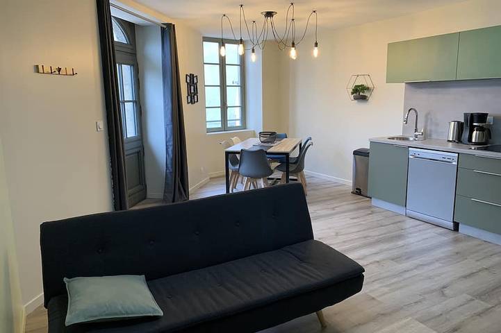 Appartement de vacances pour 6 personnes, avec balcon, animaux acceptés