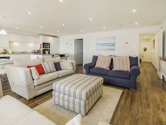 Apartamento entero, Apartamento de vacaciones para 4 personas con balcón in Bigbury-on-Sea, Bigbury