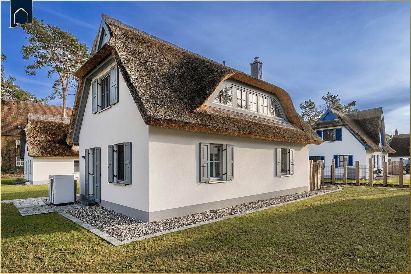 Wunderschönes Ferienhaus mit Sauna, Kamin und Garten auf Usedom in Zirchow, Usedom