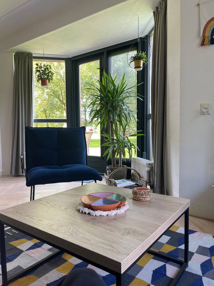 Vakantiepark voor 6 personen, with tuin and uitzicht op het meer as well as terras de Betuwe