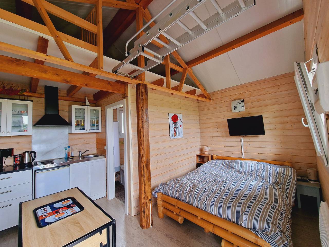 Acogedor chalet con parking, vista - 2 pers. in Meurthe y Mosela