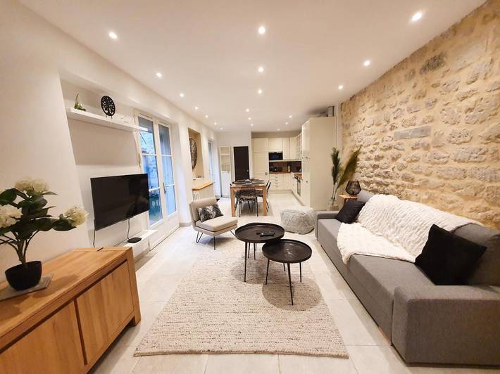 Apartamento de vacaciones para 6 personas, con jardín - 1