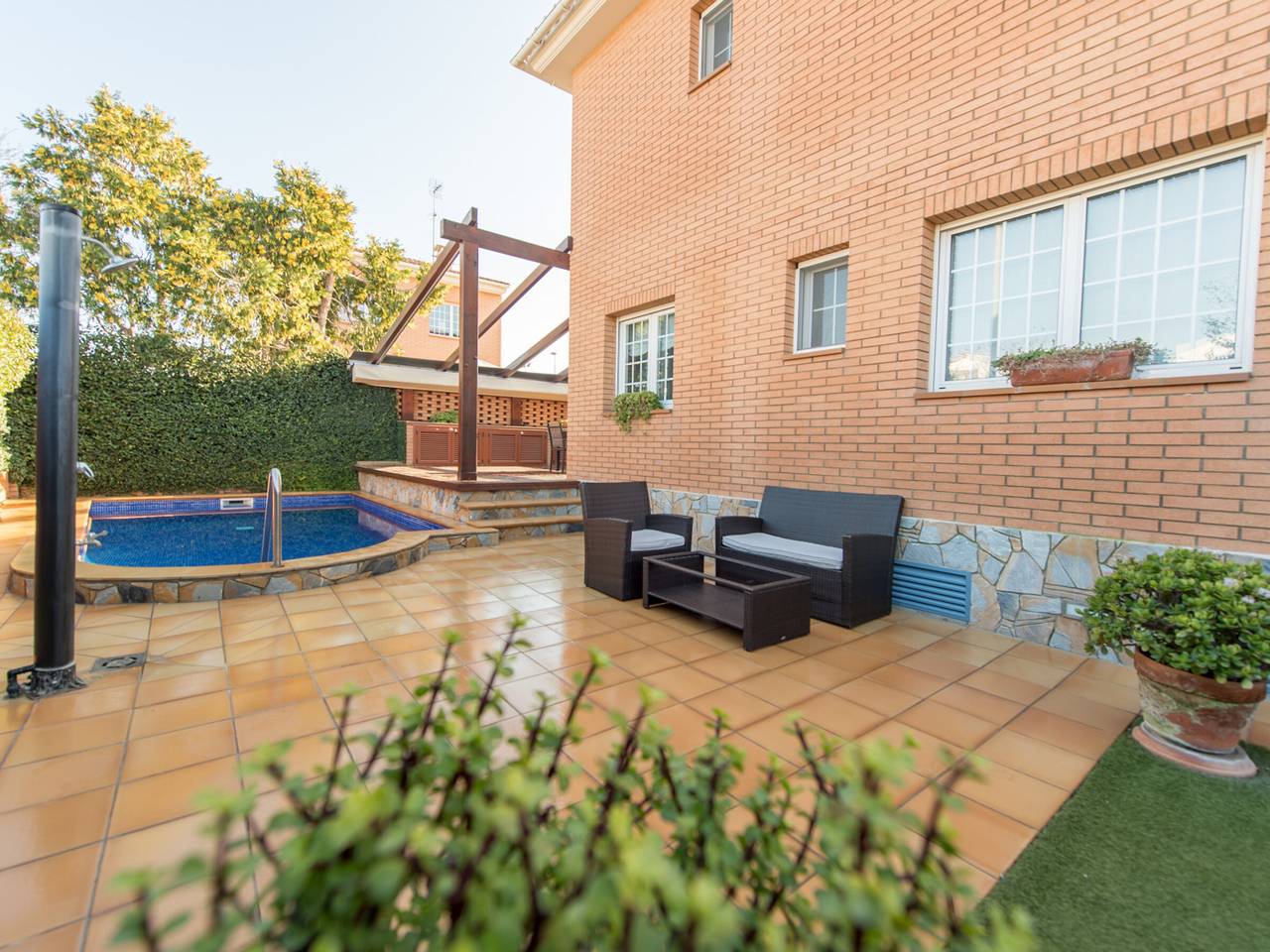 Casa Mediterránea: 3 habitaciones, Piscina Privada & Wifi en Pineda de Mar in Pineda de Mar, Costa del Maresme